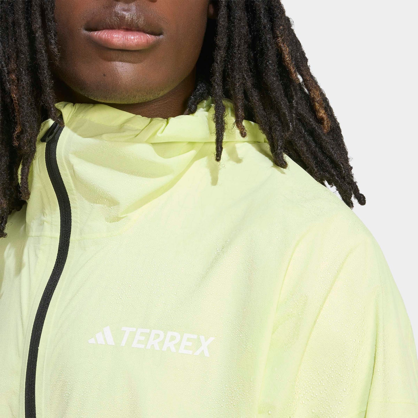 adidas Terrex Xperior 2.5 Layer Light Climaproof Waterproof Jacket | Semi Frozen Lemon | Mens