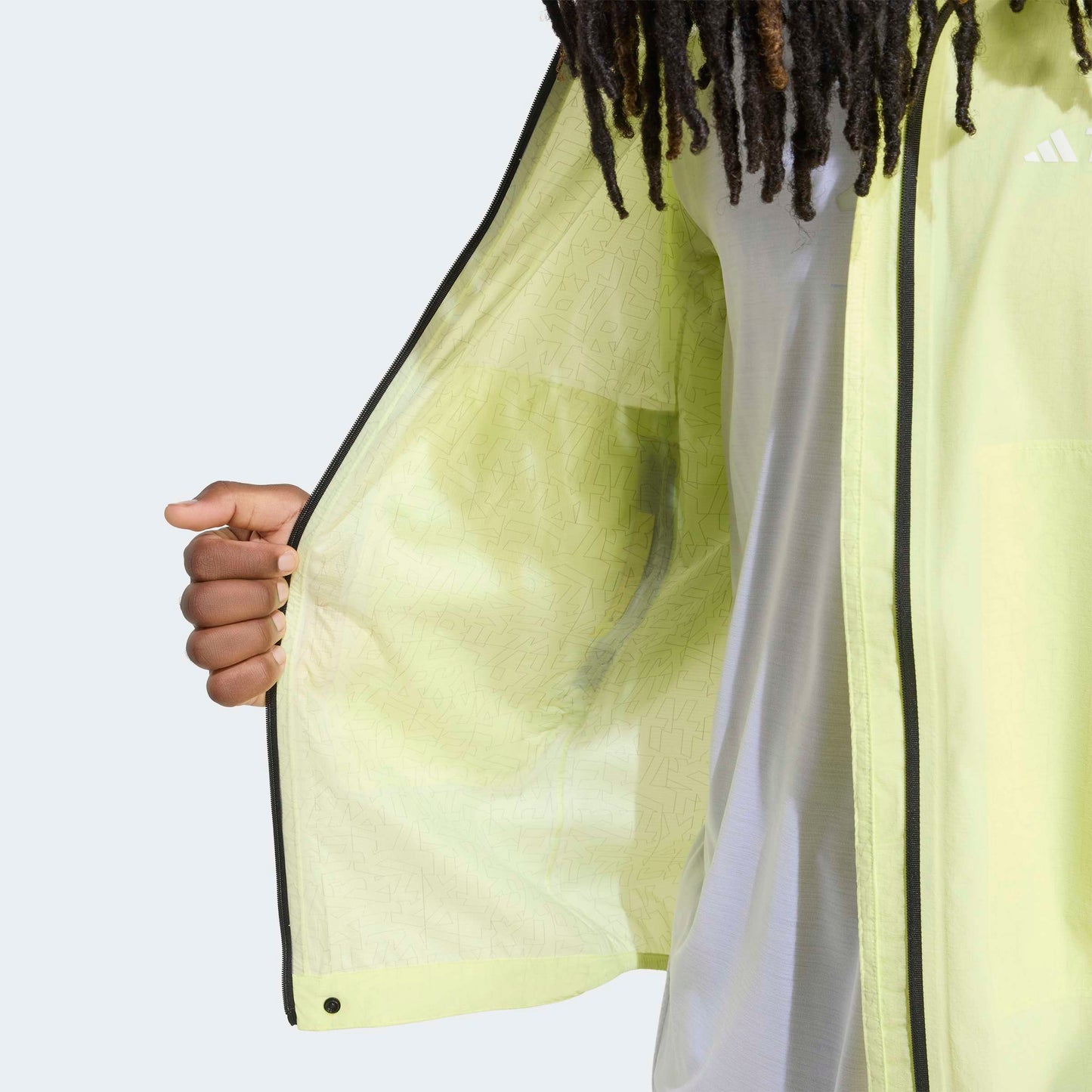 adidas Terrex Xperior 2.5 Layer Light Climaproof Waterproof Jacket | Semi Frozen Lemon | Mens