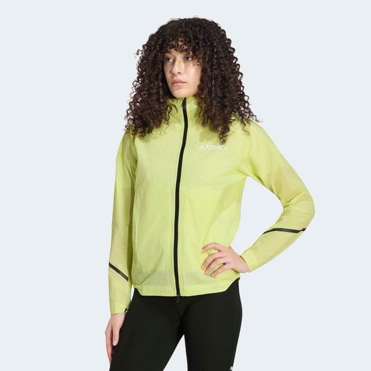 adidas Terrex Xperior 2.5 Layer Light Climaproof Waterproof Jacket | Semi Frozen Lemon | Womens