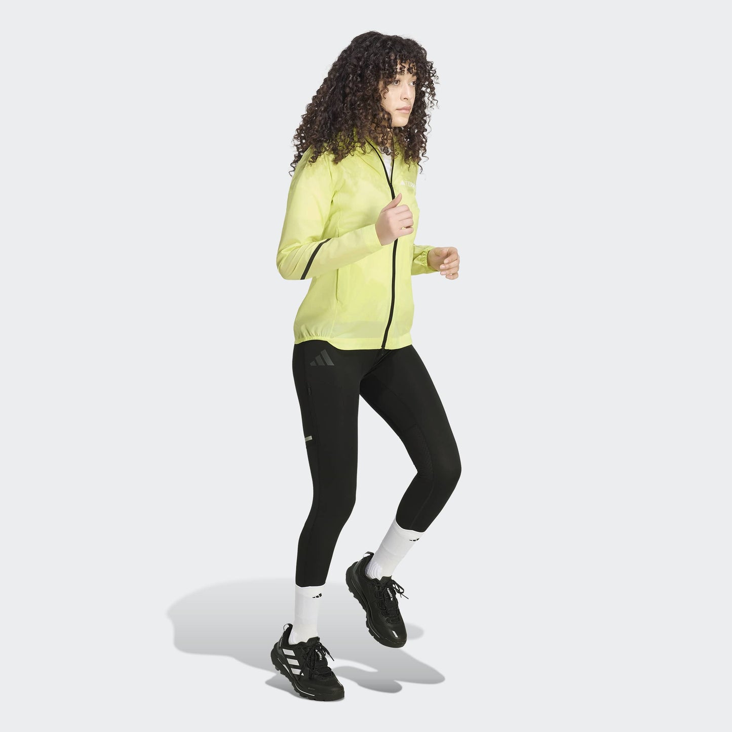 adidas Terrex Xperior 2.5 Layer Light Climaproof Waterproof Jacket | Semi Frozen Lemon | Womens