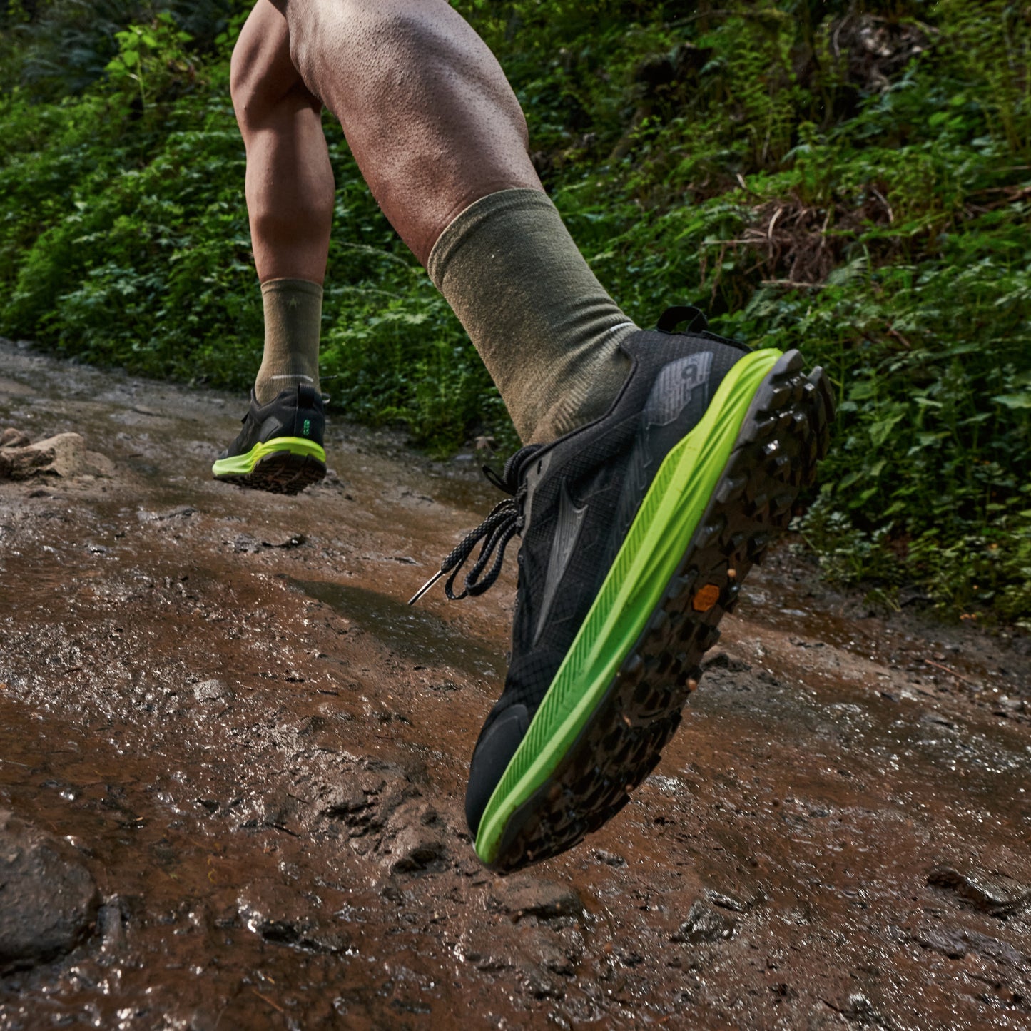 Altra Lone Peak 9+ | Black / Gecko | Mens