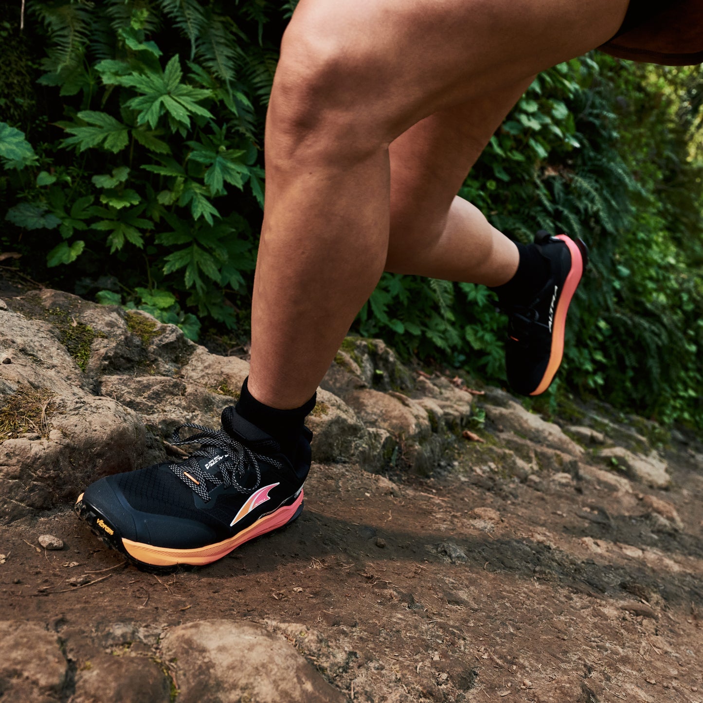 Altra Lone Peak 9+ | Black / Knockout Pink | Womens