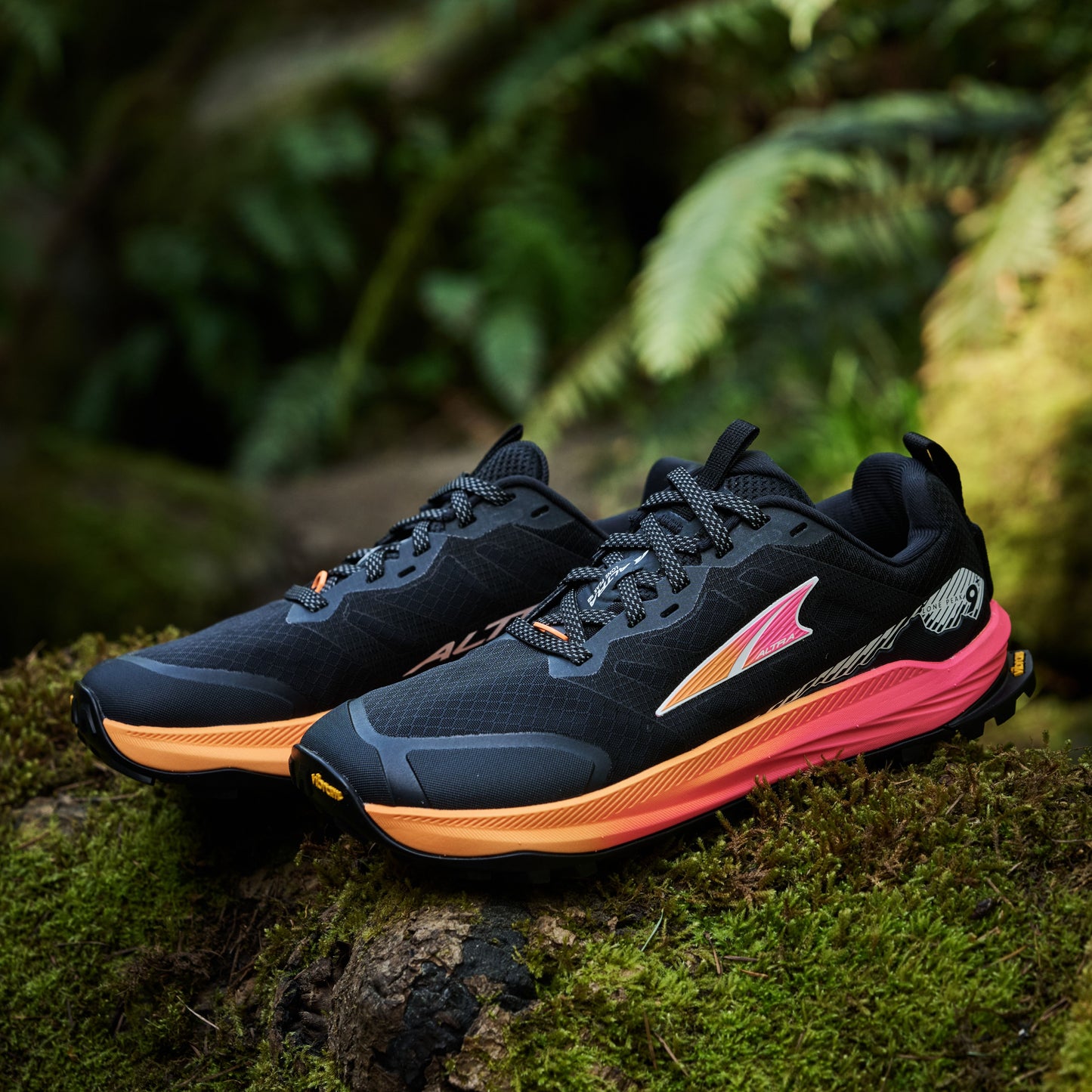 Altra Lone Peak 9+ | Black / Knockout Pink | Womens