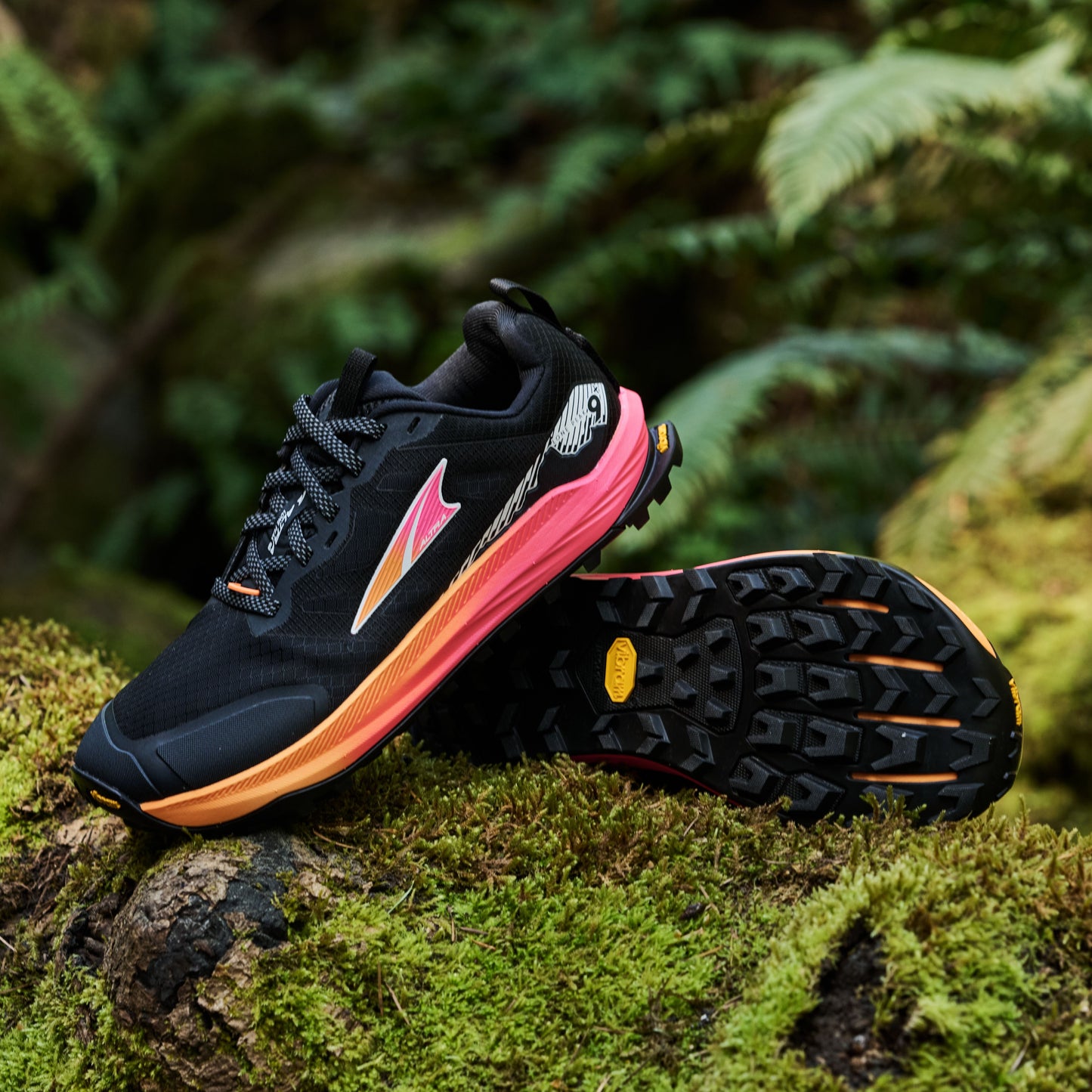Altra Lone Peak 9+ | Black / Knockout Pink | Womens