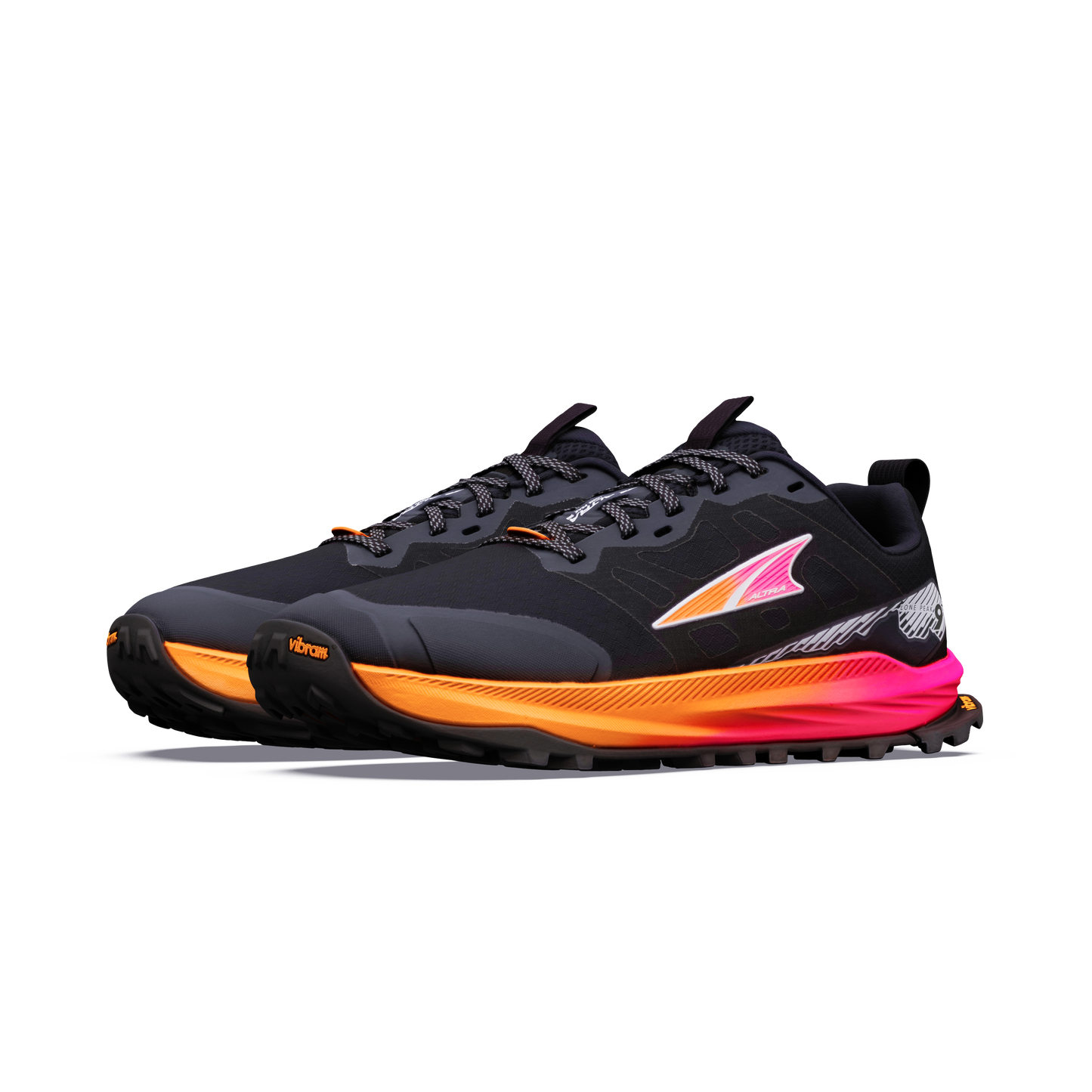 Altra Lone Peak 9+ | Black / Knockout Pink | Womens