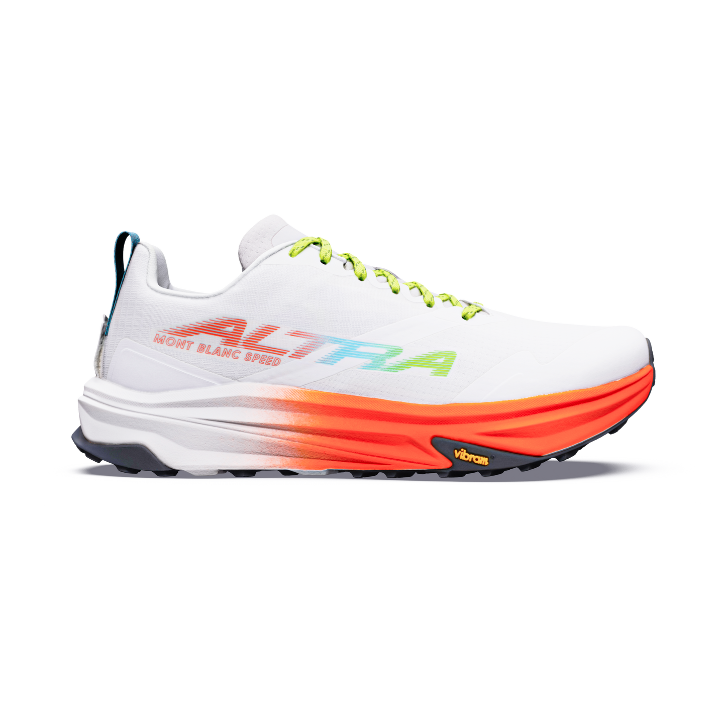Altra Mont Blanc Speed | White / Fiery Coral / Blue | Womens