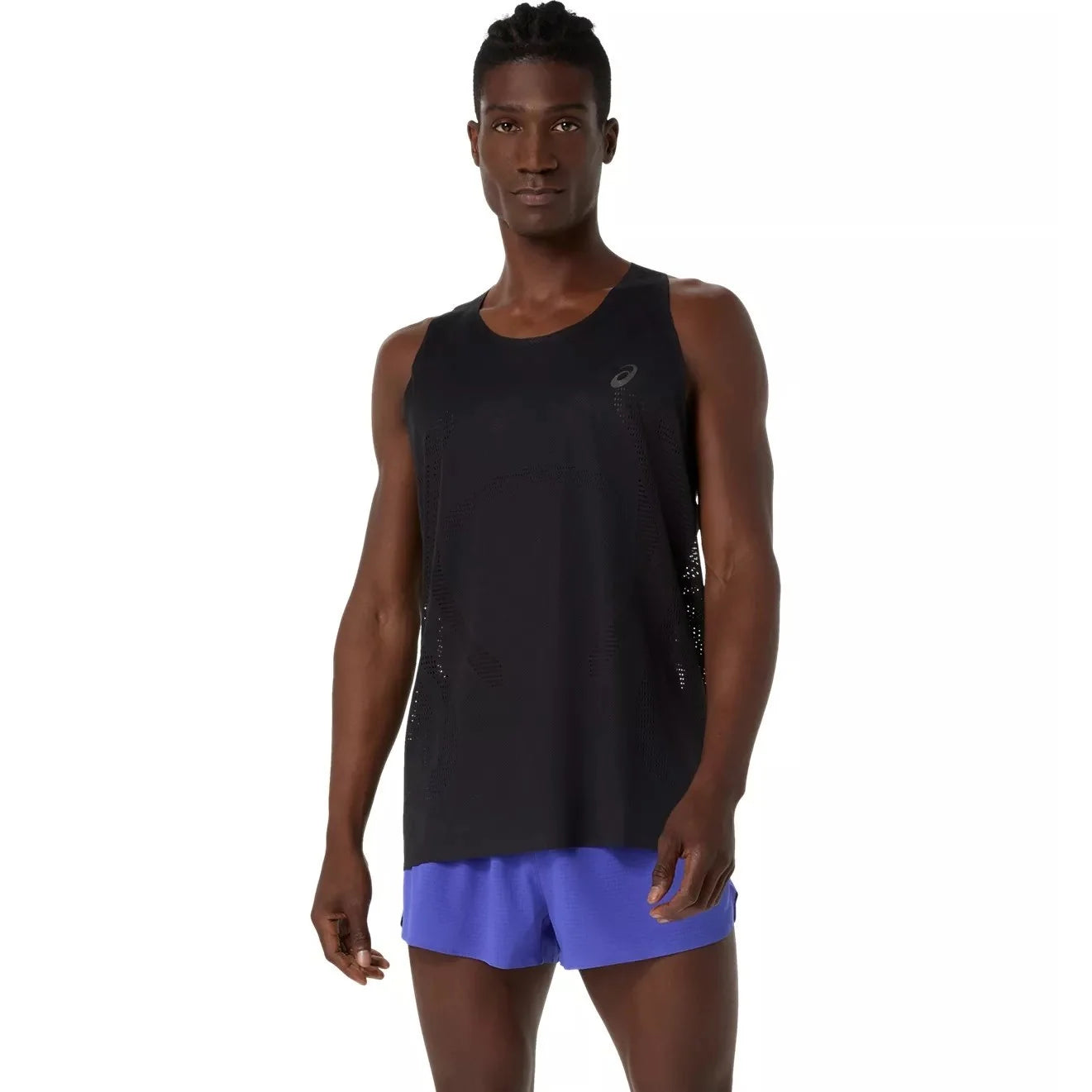 Ascis Metarun Singlet | Performance Black | Mens