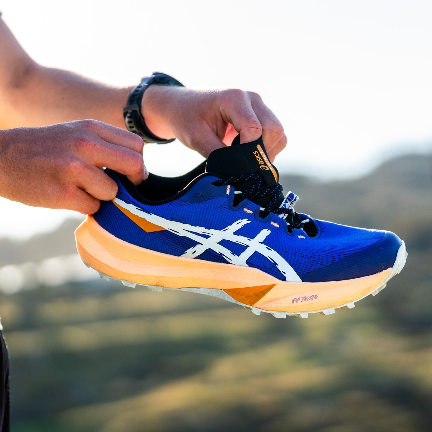 Asics Fuji Lite 6 | Cobalt Burst / Cool Grey | Mens