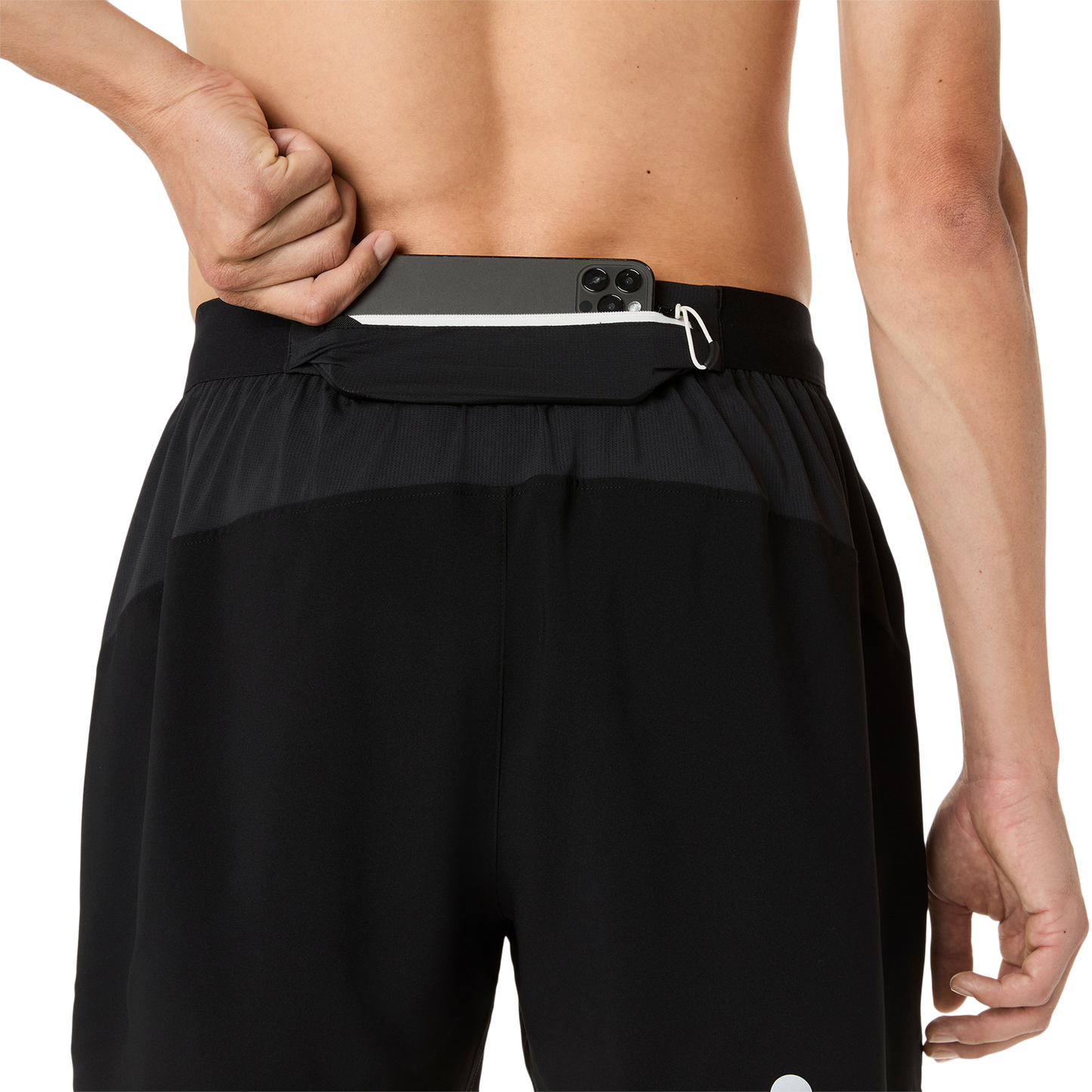 Asics Fujitrail All Over Print 5 Inch Short | Performance Black | Mens