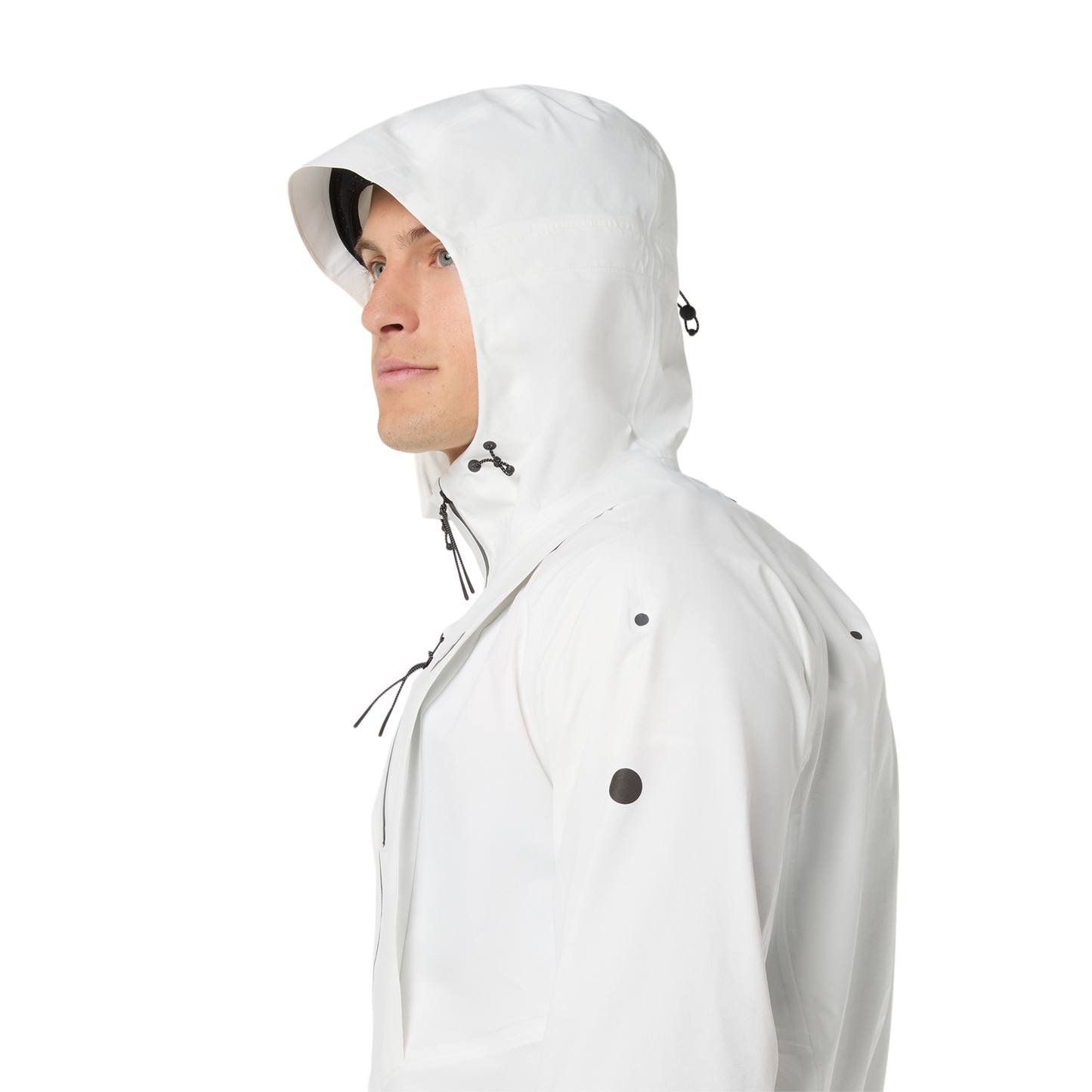 Asics Fujitrail Elite Waterproof Jacket | Cream | Mens