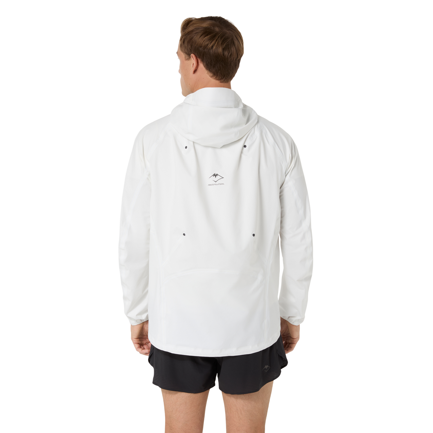 Asics Fujitrail Elite Waterproof Jacket | Cream | Mens