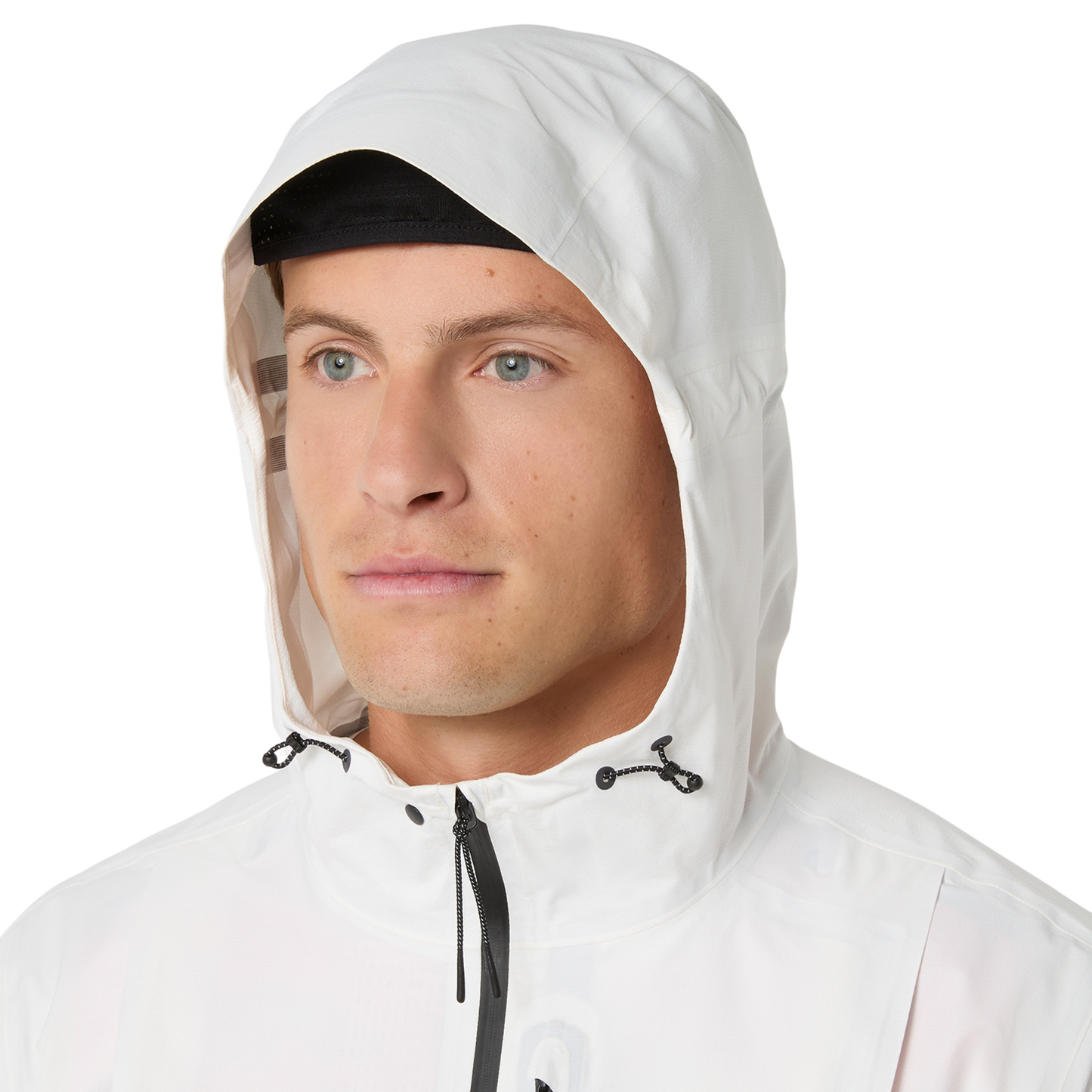 Asics Fujitrail Elite Waterproof Jacket | Cream | Mens
