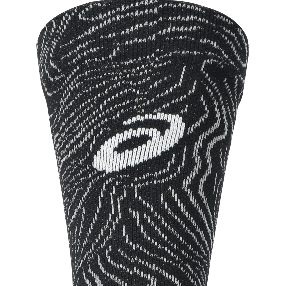 Asics Fujitrail Graphic Crew Socks | Black / Cloud Grey
