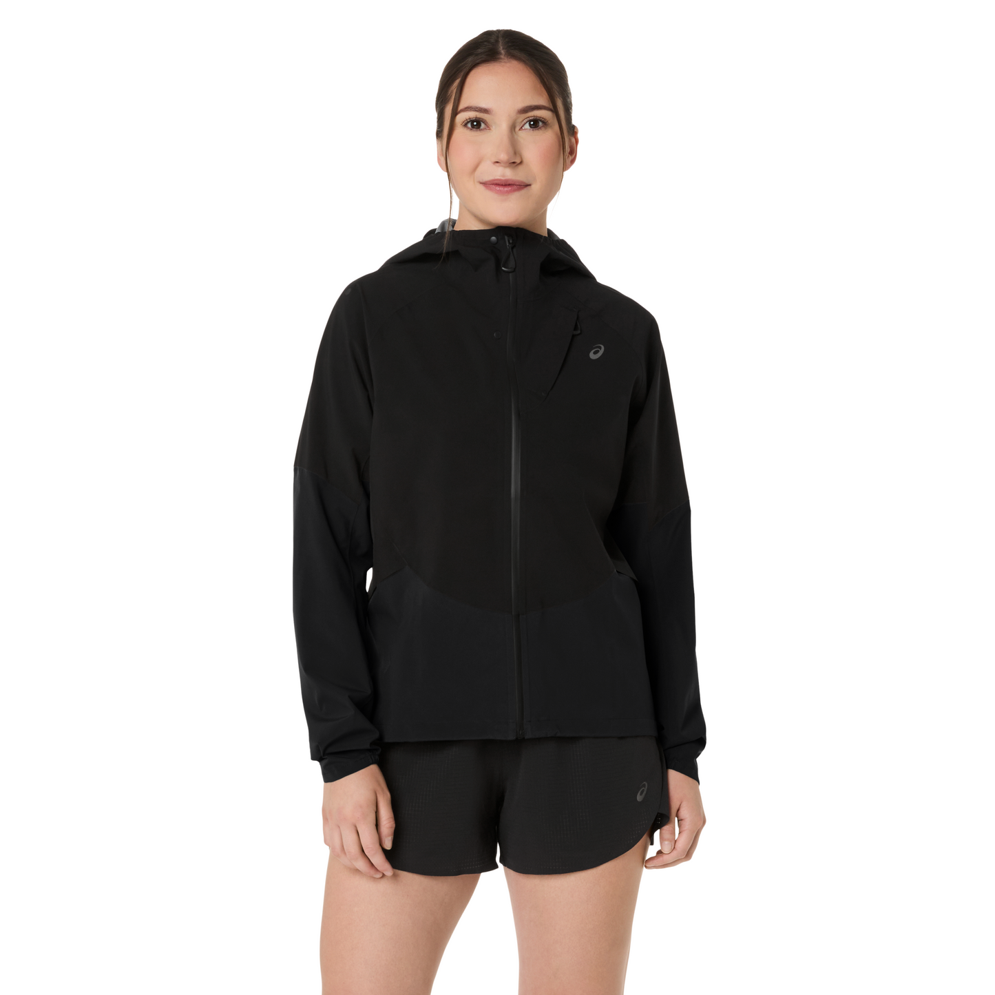 Asics Metarun Legend Waterproof Jacket | Performance Black | Womens