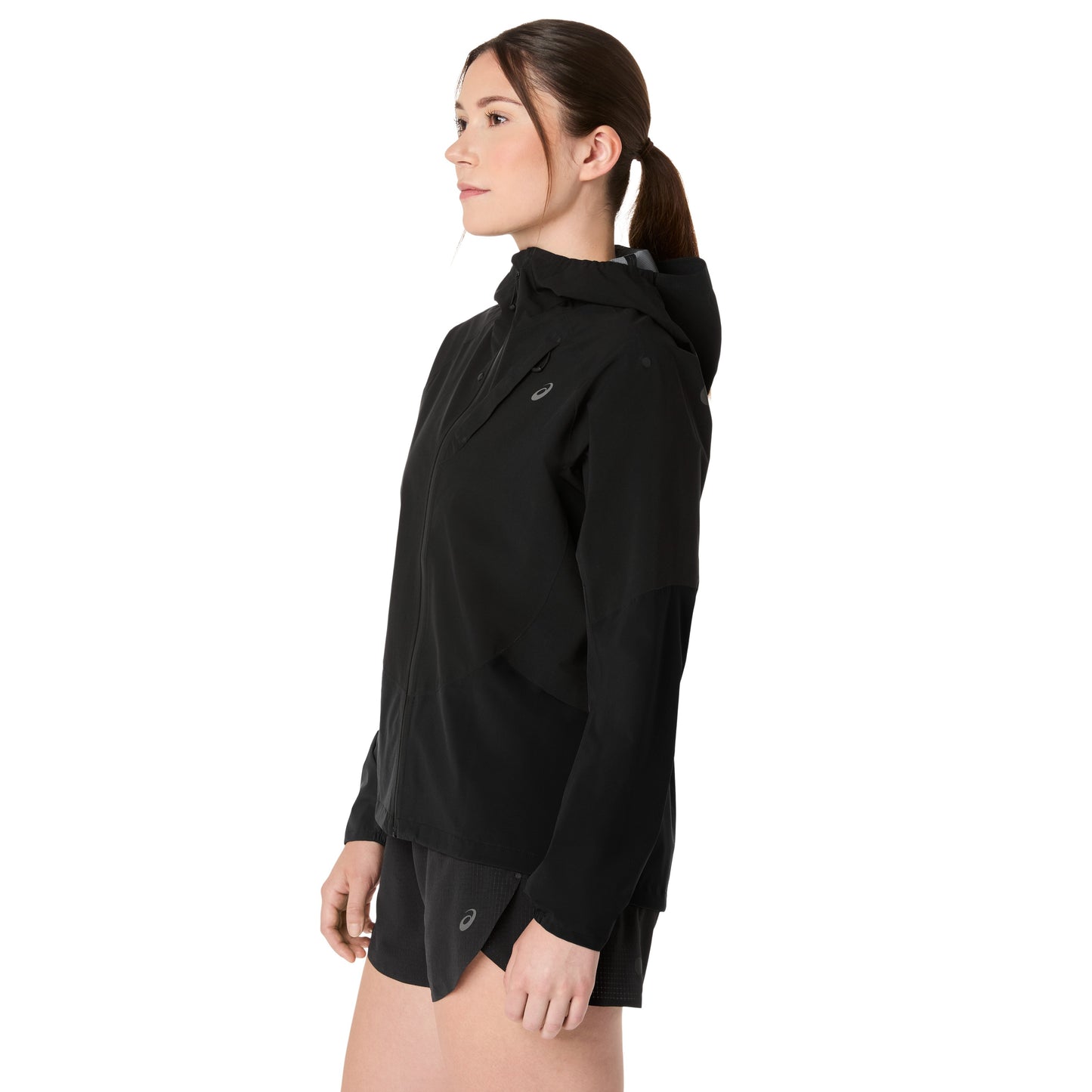 Asics Metarun Legend Waterproof Jacket | Performance Black | Womens