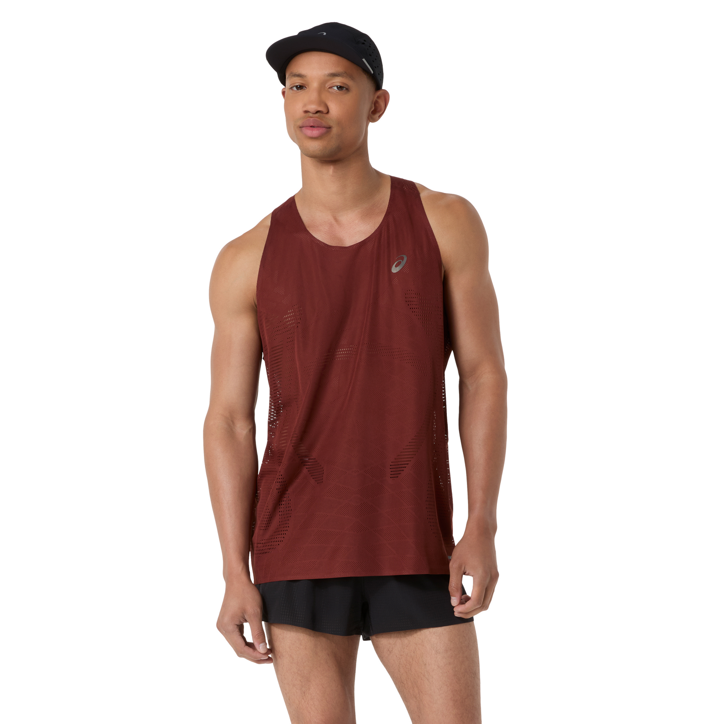 Asics Metarun Singlet | Singed Red | Mens