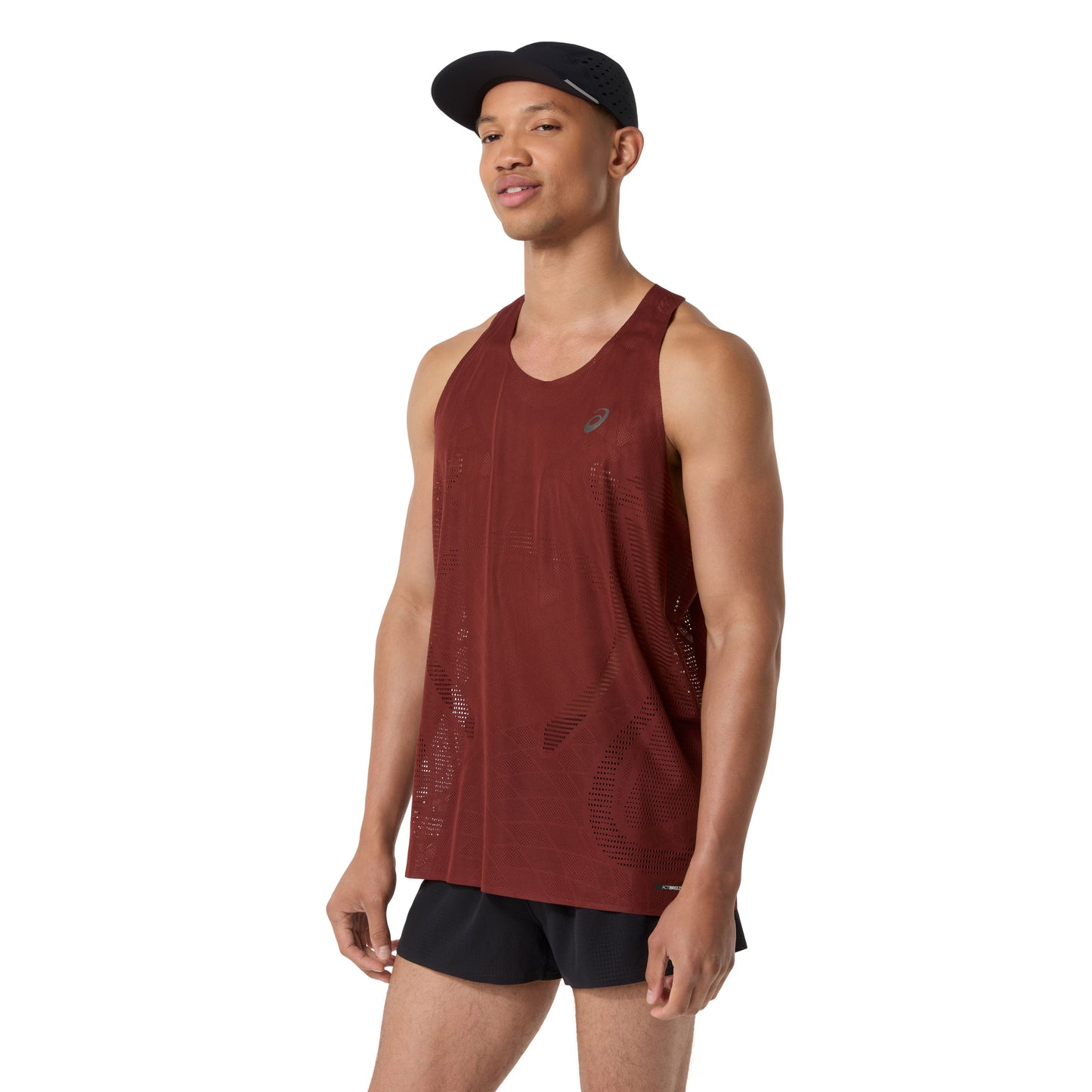 Asics Metarun Singlet | Singed Red | Mens