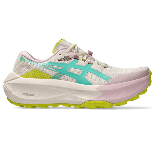 Asics Trabuco Max 5 | Mineral Beige / Aurora Green | Womens