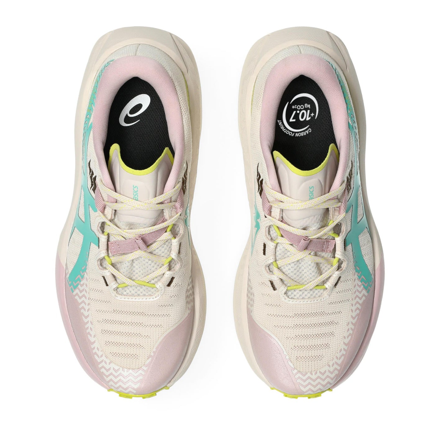 Asics Trabuco Max 5 | Mineral Beige / Aurora Green | Womens