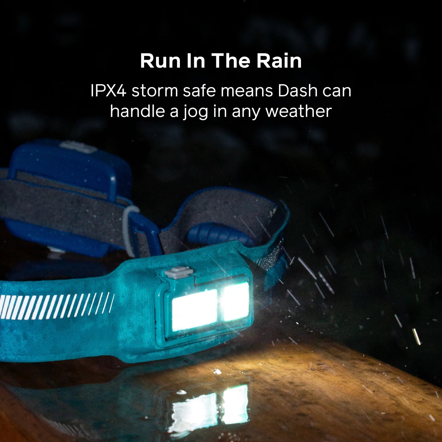 BioLite Dash 450 Rechargeable Headlamp | Ocean Teal