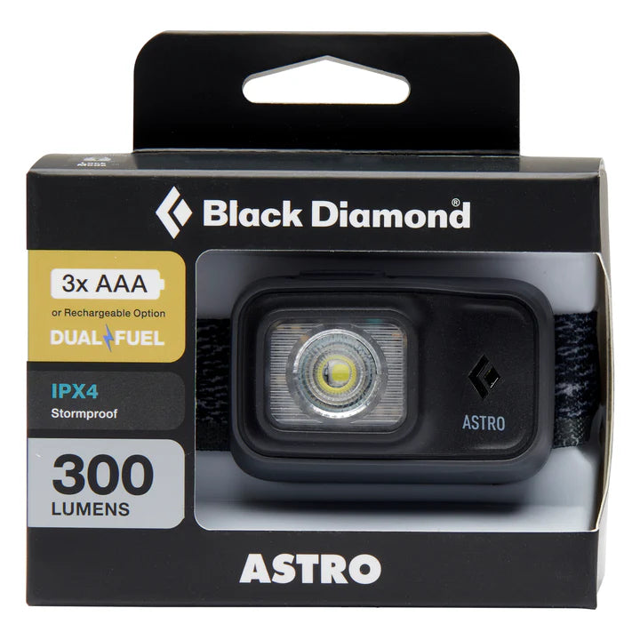 Black Diamond | Astro 300 Lumen Headlight | Graphite