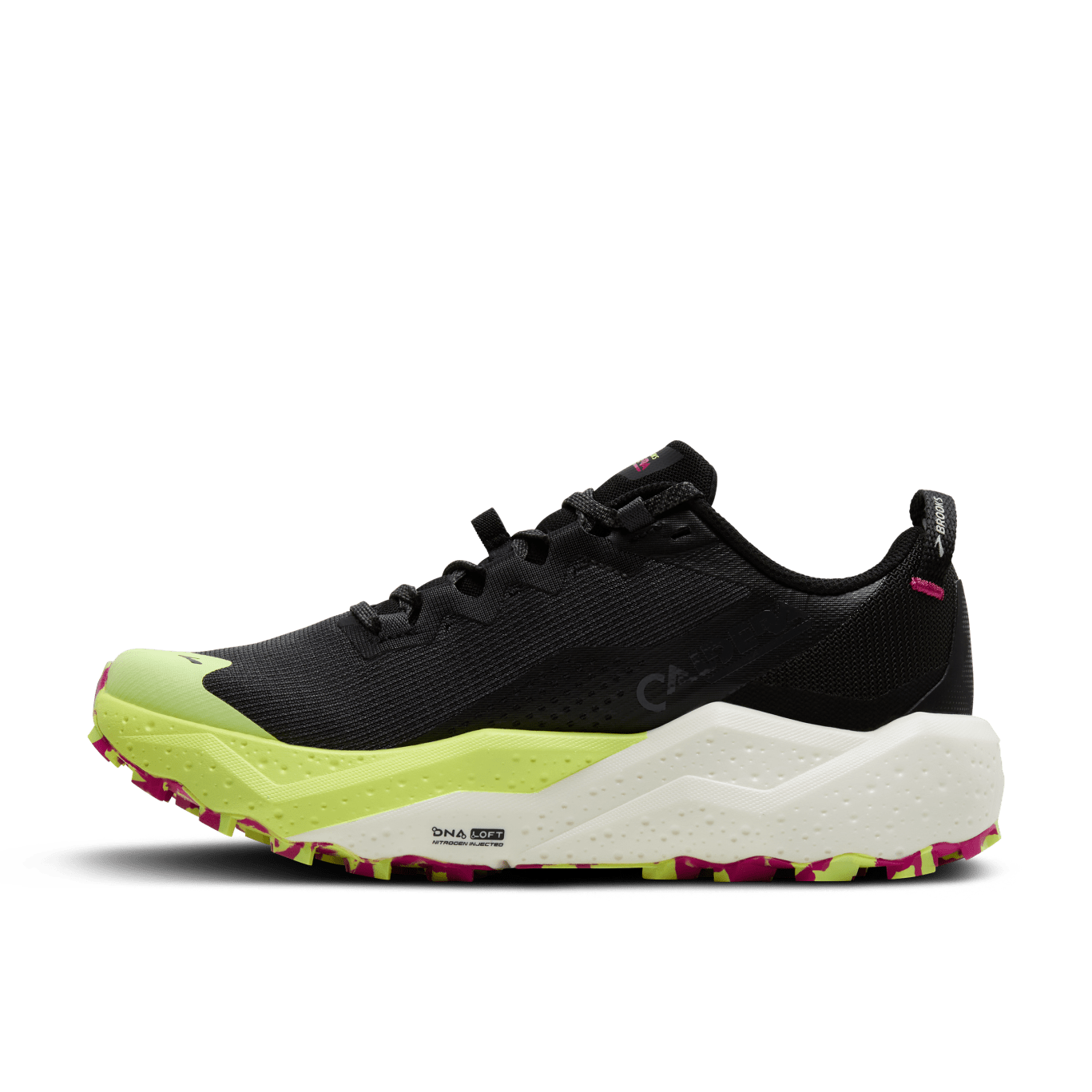 Brooks Caldera 8 | Grey / Black / Lime | Womens