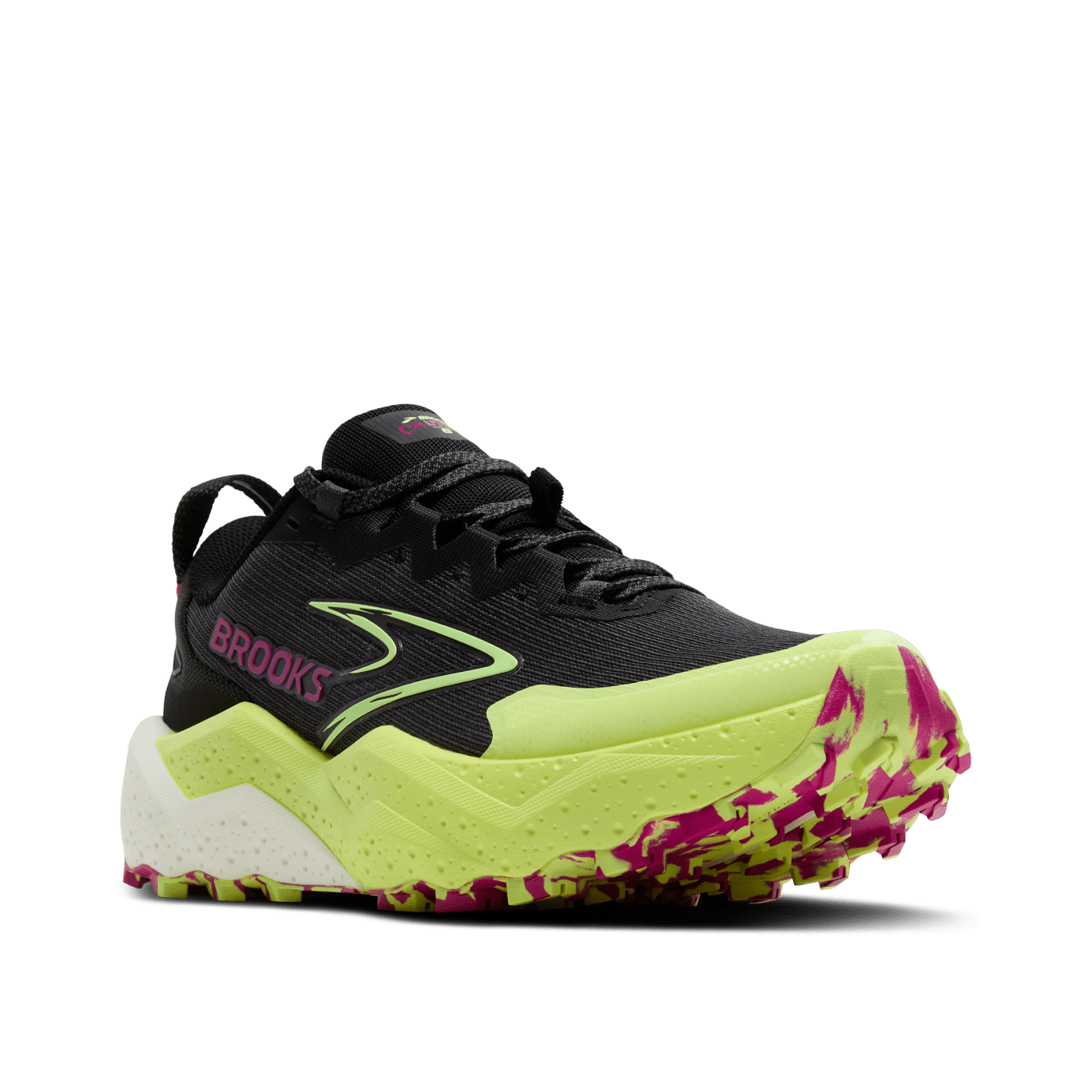 Brooks Caldera 8 | Grey / Black / Lime | Womens