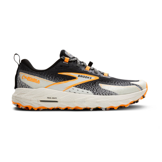 Brooks Cascadia 18 | Black / Blue Wash / Orange | Mens