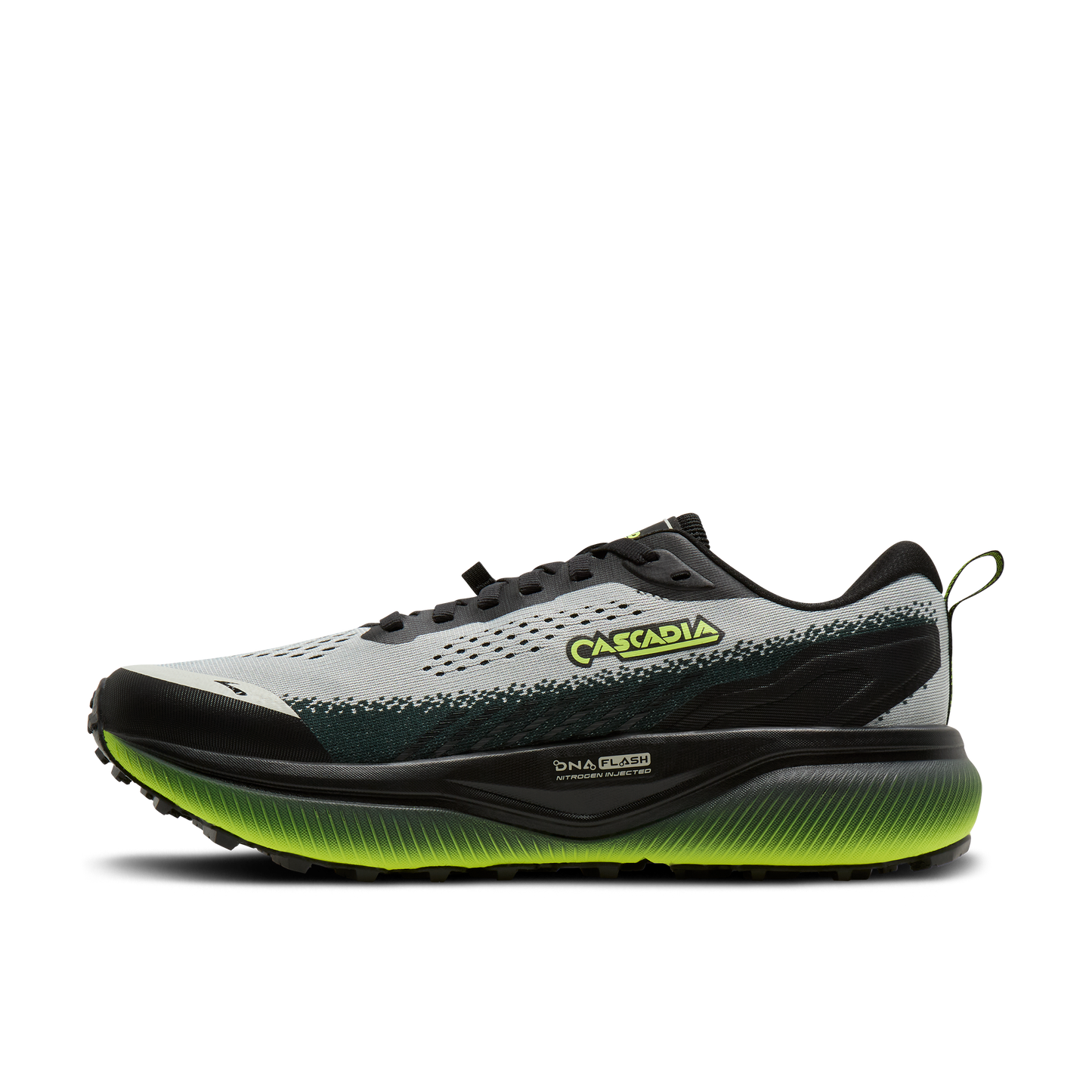 Brooks Cascadia 20 Wide | Grey / Black / Nightlife | Mens