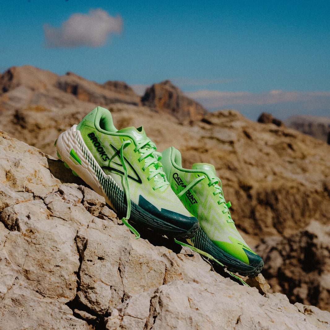 Brooks Catamount 4 | Green / Green Gecko / Atlantic Deep | Mens