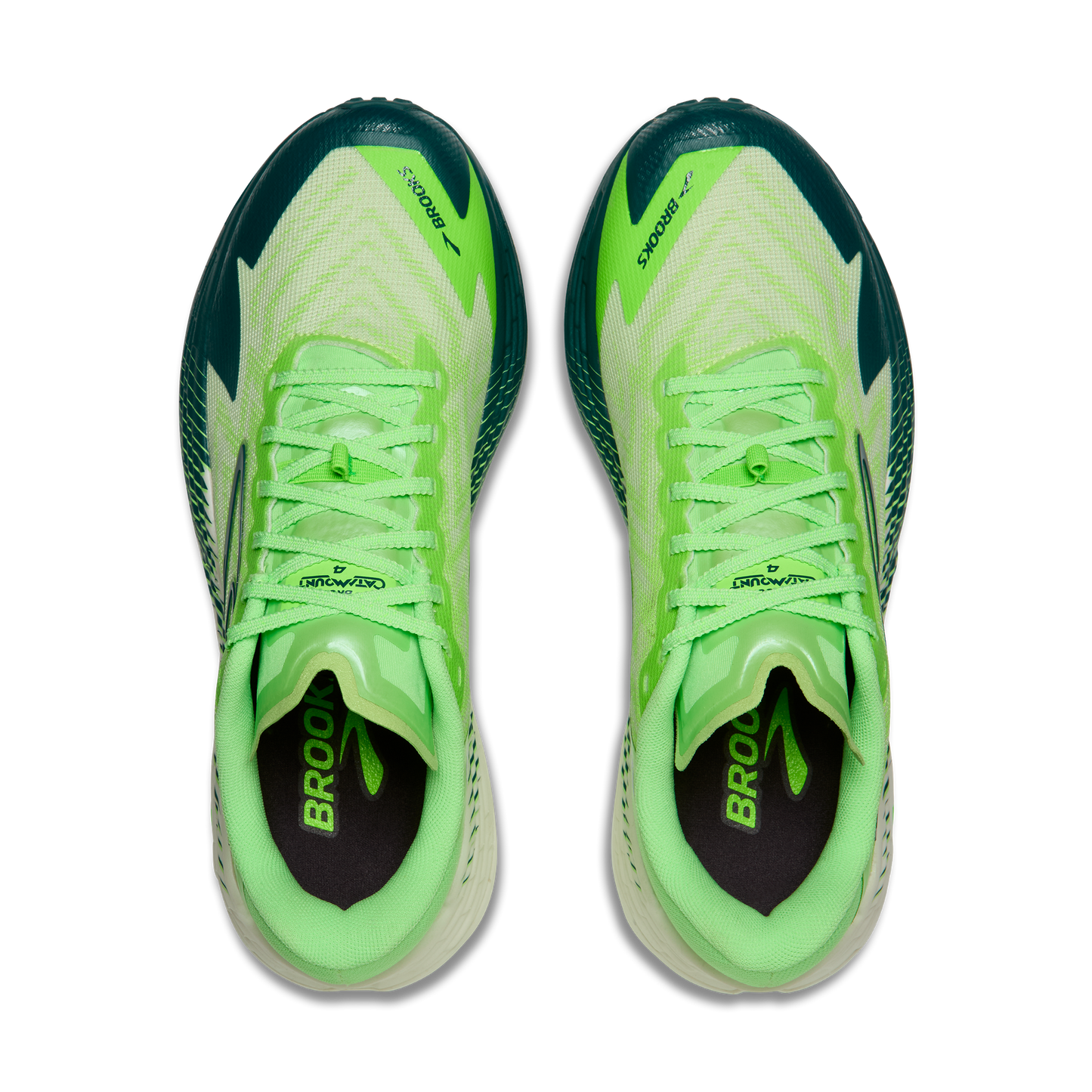 Brooks Catamount 4 | Green / Green Gecko / Atlantic Deep | Mens