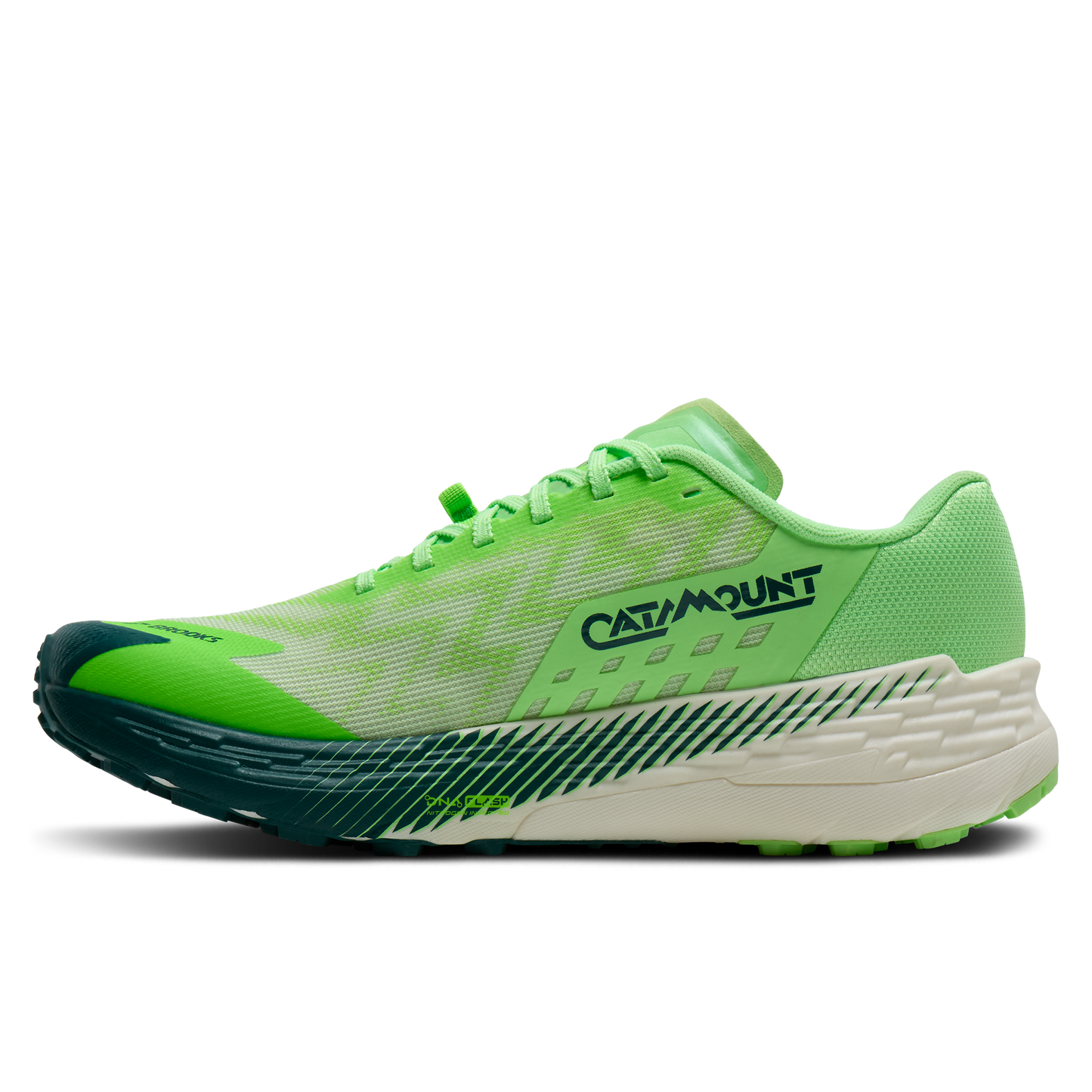 Brooks Catamount 4 | Green / Green Gecko / Atlantic Deep | Mens