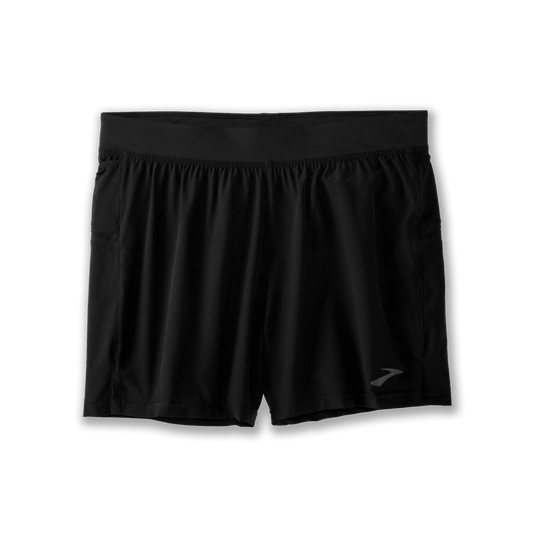 Brooks Sherpa 5" Short | Black | Mens