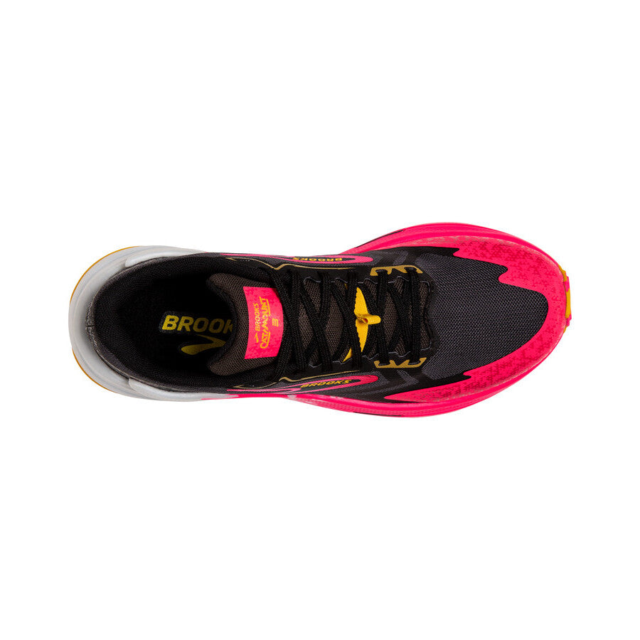 Brooks Catamount 3 | Black / Diva Pink / Lemon | Womens