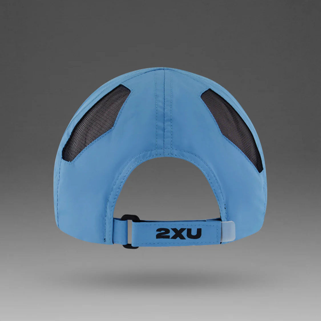 2XU Run Cap | Azure Blue / Black