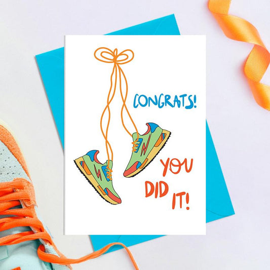 Congrats! You Did It! | Greeting Card