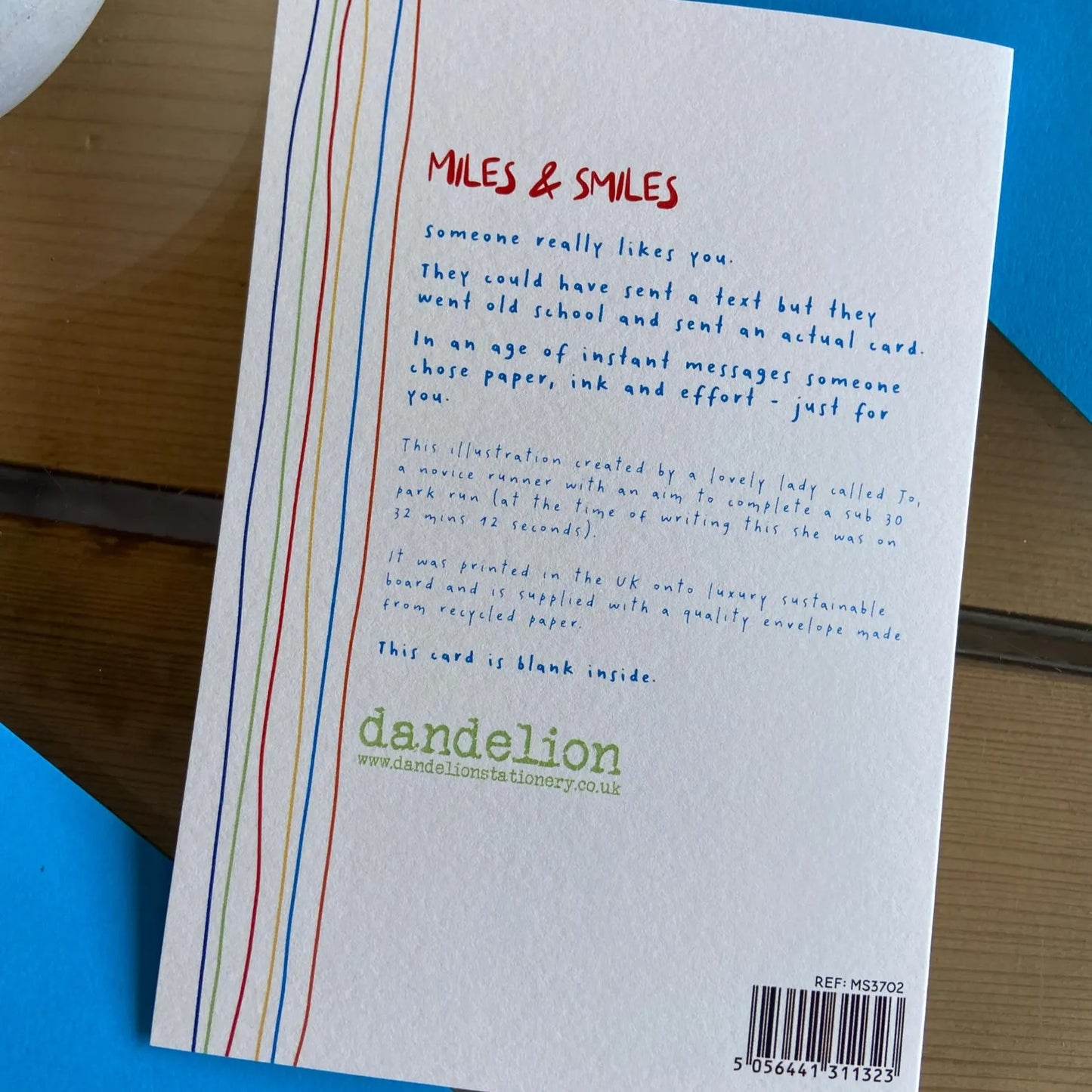 Running Hack | Greeting Card