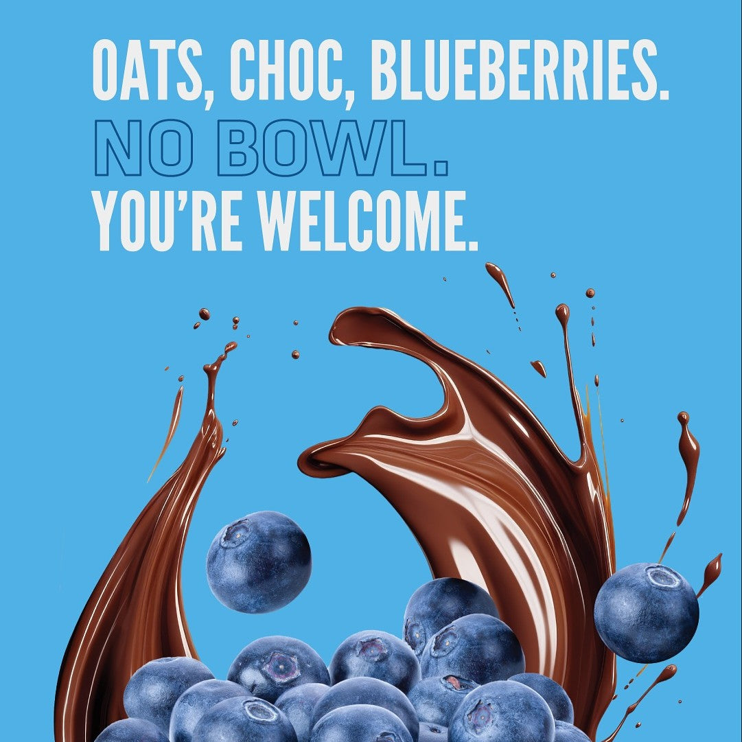 Em's Power Cookies | Power Bites | Blueberry Choc