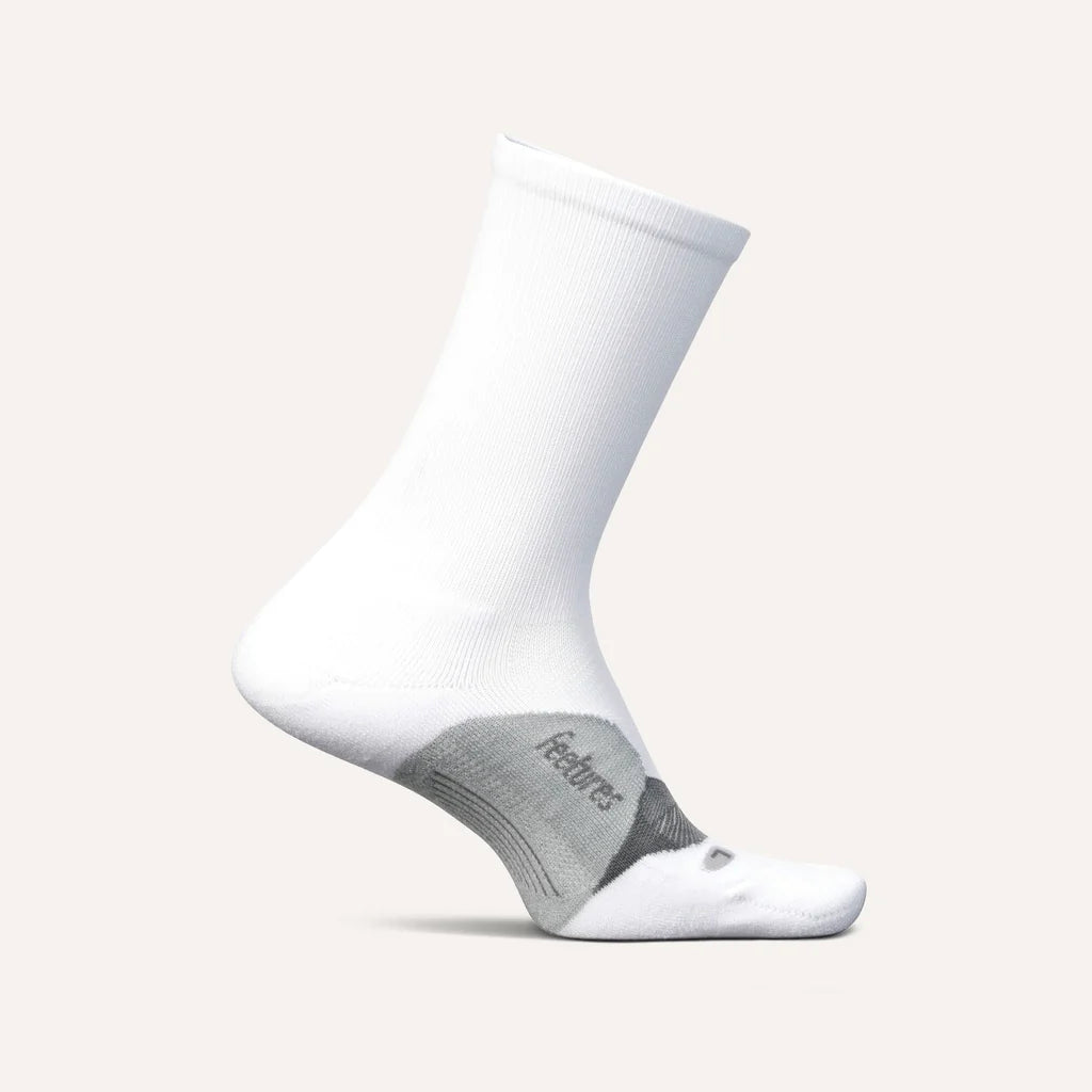 Feetures Elite | Light Cushion | Mini-Crew | White