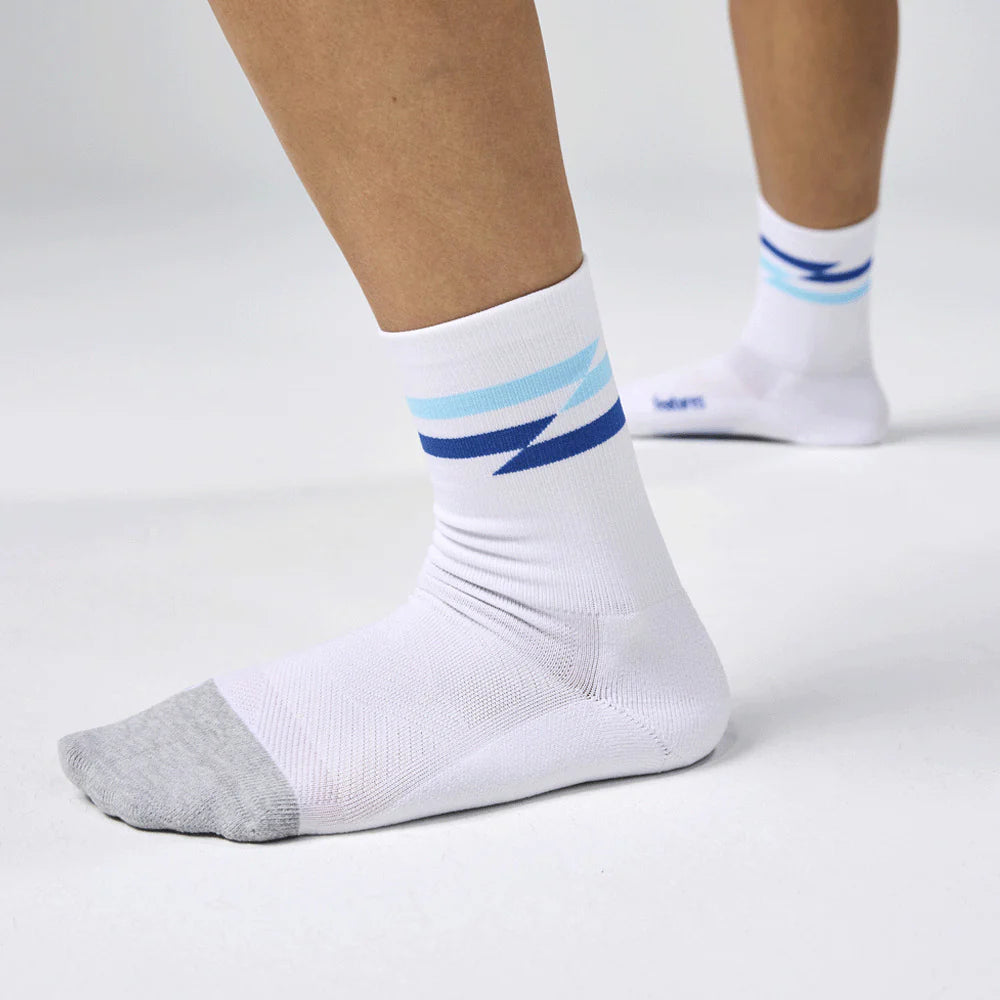 Feetures Elite | Light Cushion | Mini-Crew | White Track