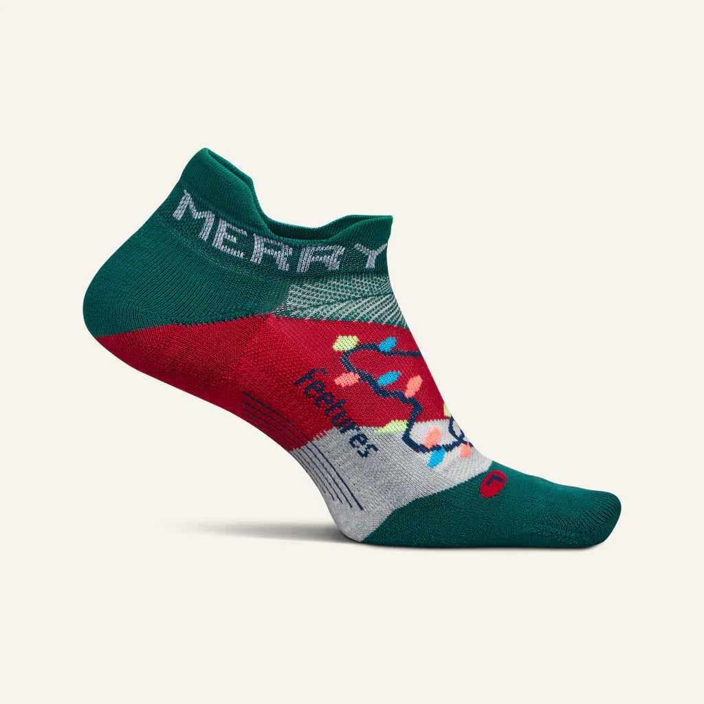 Feetures Elite | Light Cushion | No Show Tab | Merry & Bright