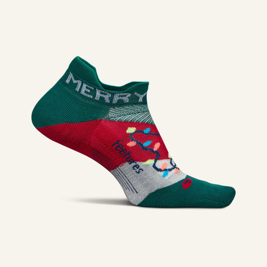 Feetures Elite | Light Cushion | No Show Tab | Merry & Bright