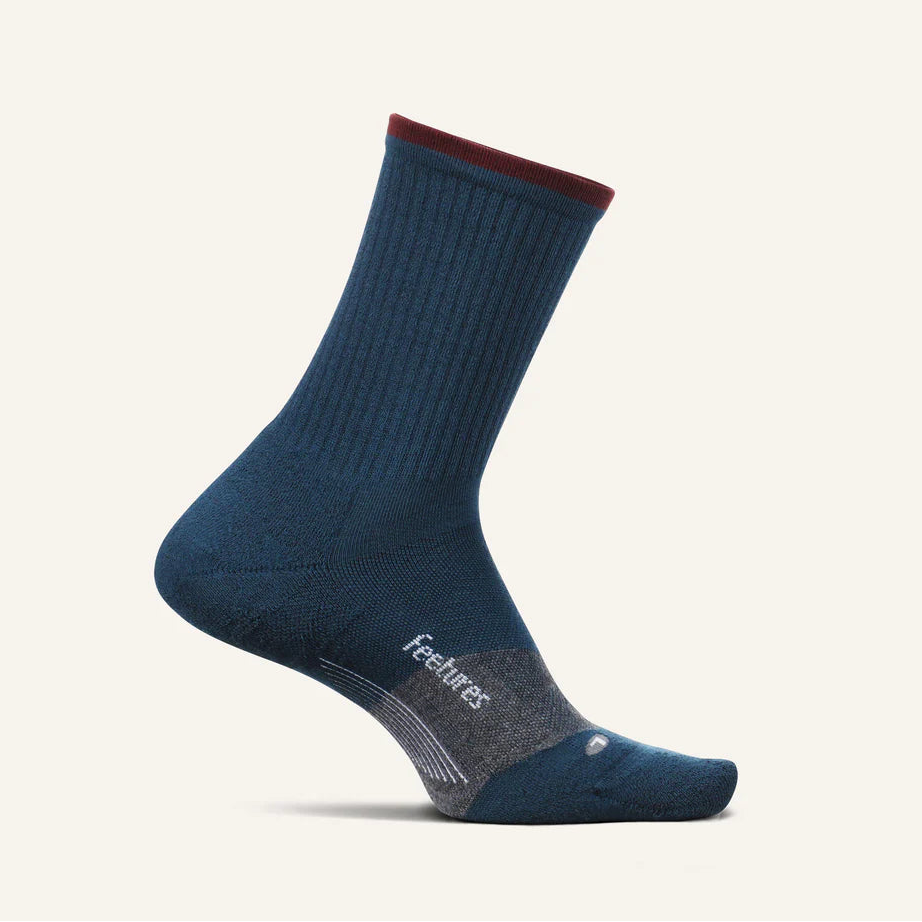 Feetures Trail | Max Cushion | Mini-Crew | French Navy