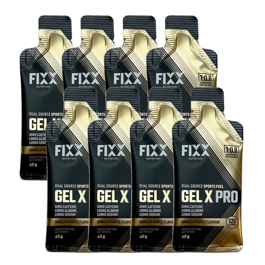 Fixx Nutrition Gel X Pro Bundle | 8 Pack