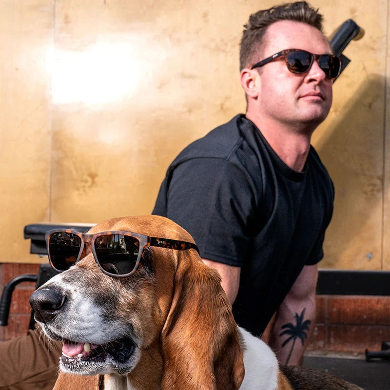goodr Sunglasses | The OGs | Bosley’s Basset Hound Dreams