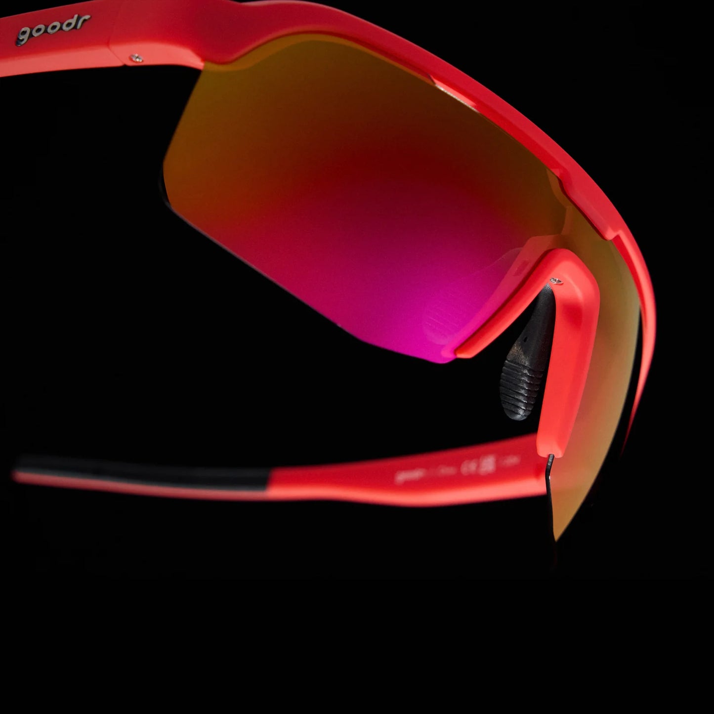 goodr Sunglasses | Bolt Gs | Dante's Shin Splint Inferno