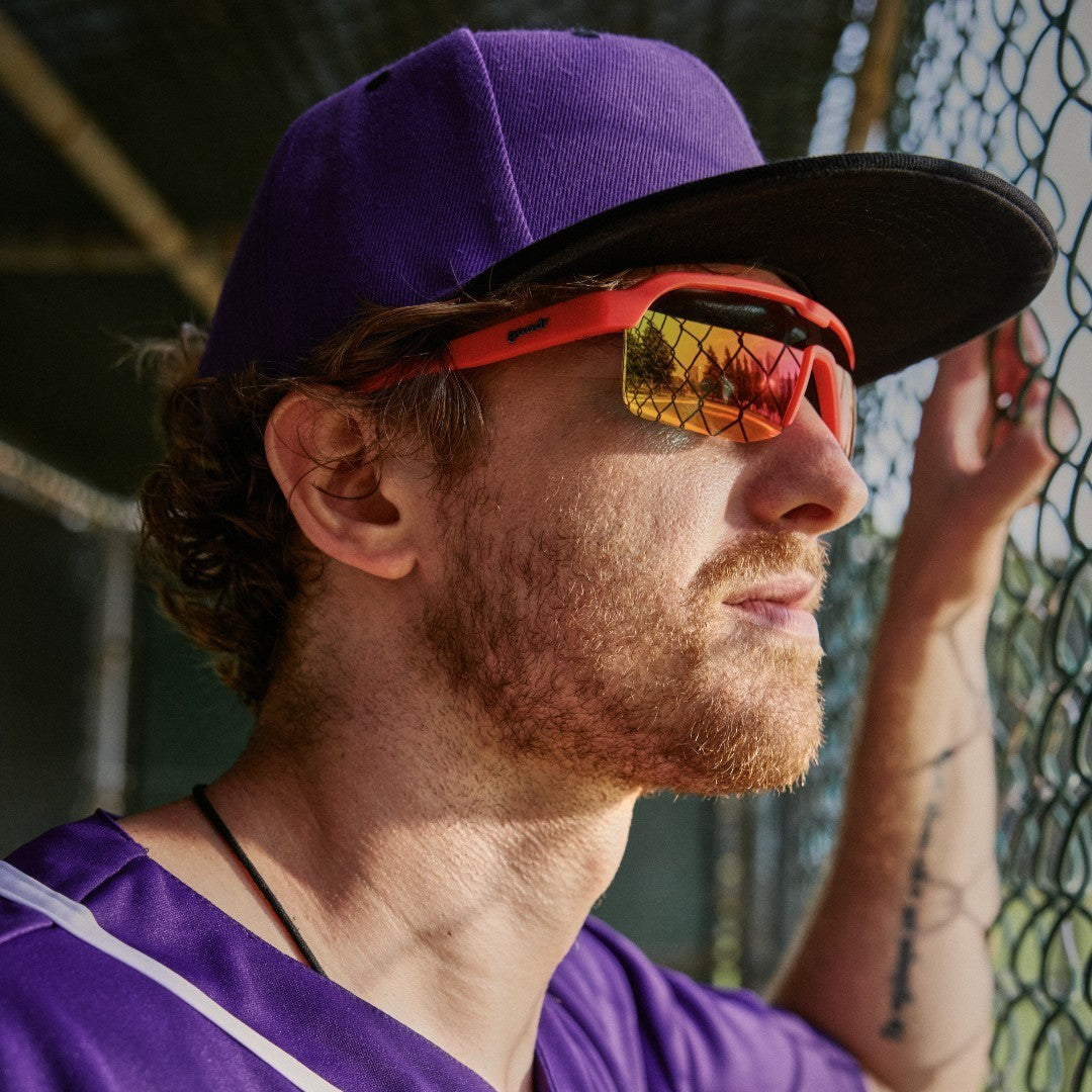 goodr Sunglasses | Bolt Gs | Dante's Shin Splint Inferno
