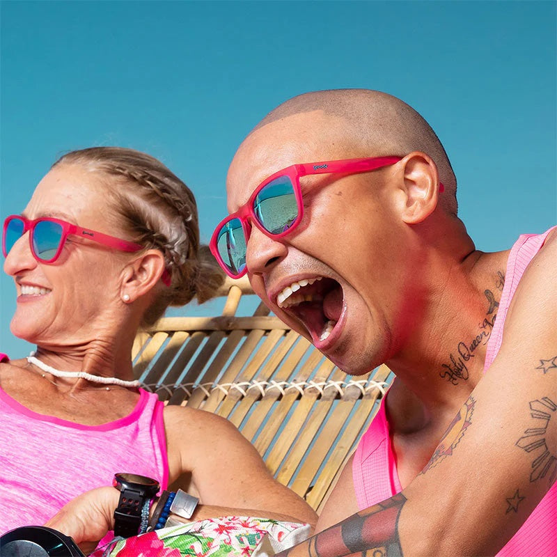 goodr Sunglasses | The OGs | Flamingos on a Booze Cruise