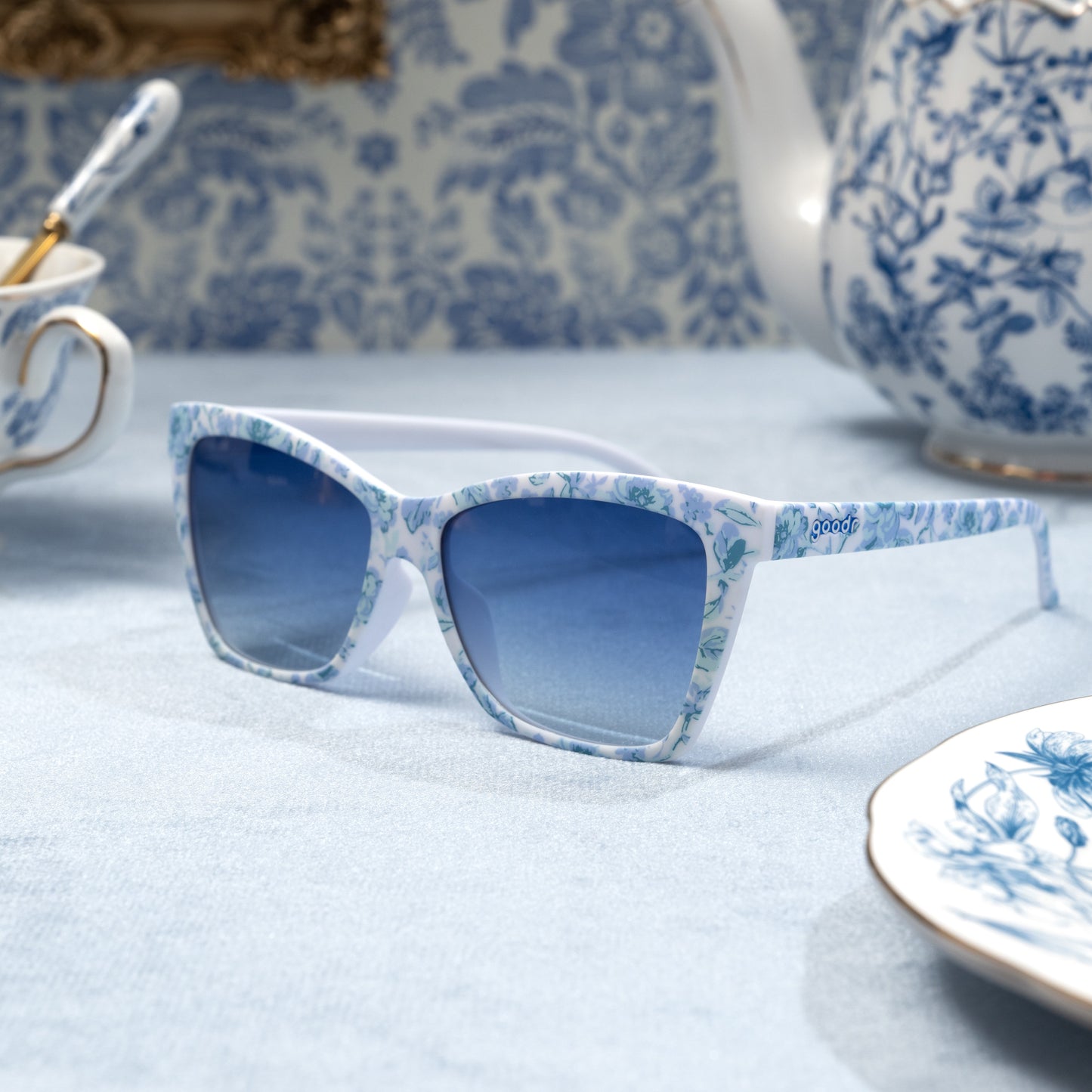 goodr Sunglasses | Pop Gs | Partial to Porcelain