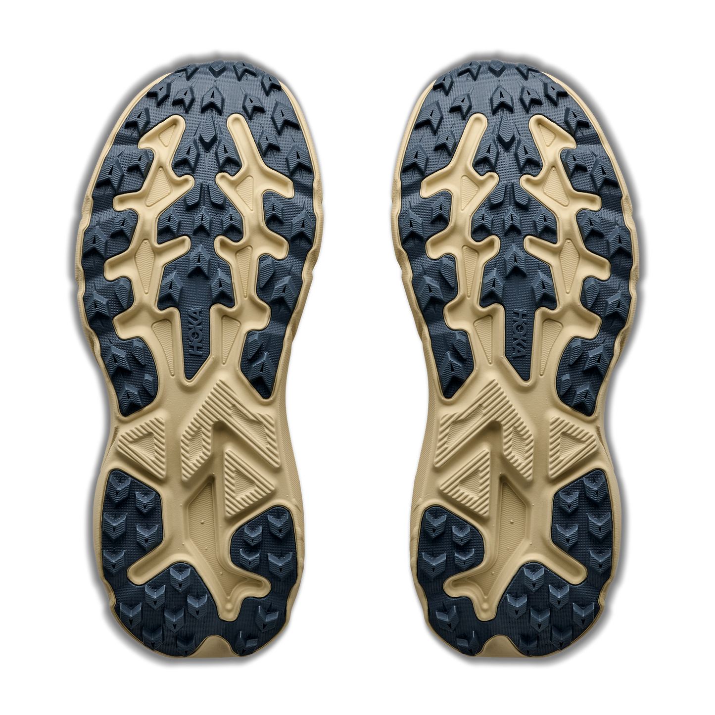Hoka Challenger 8 Wide | Barley Flour / Faded Navy | Womens